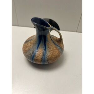 C.A. Crafted in U.S.A. Vintage Speckled Ceramic Pitcher